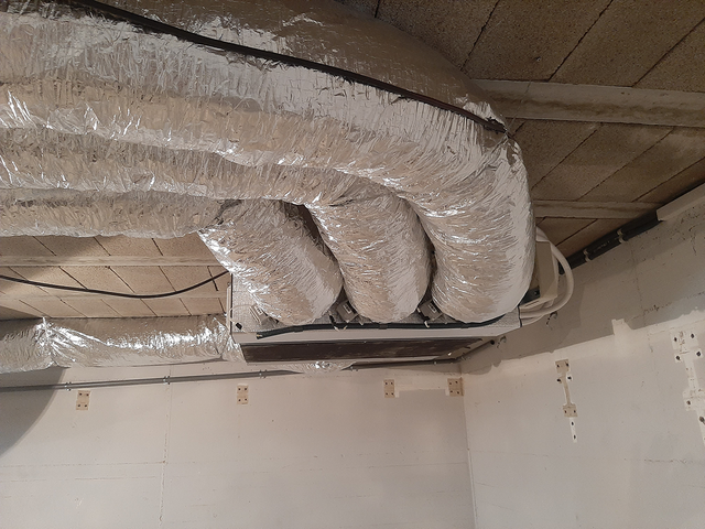 Installation de clim gainable dans les combles à Béziers
